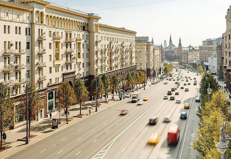 Moscou Tverskaya Street
